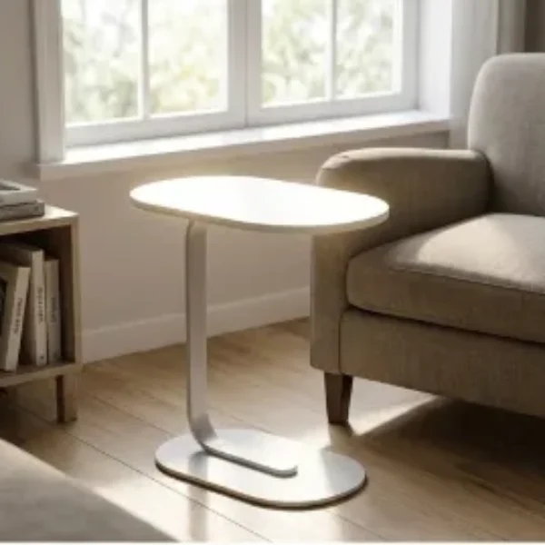 mesa auxiliar en «C» 39*28*56CM