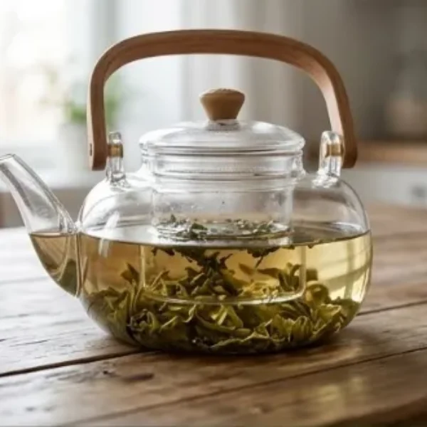 tetera de vidrio de borosilicato 2.5L