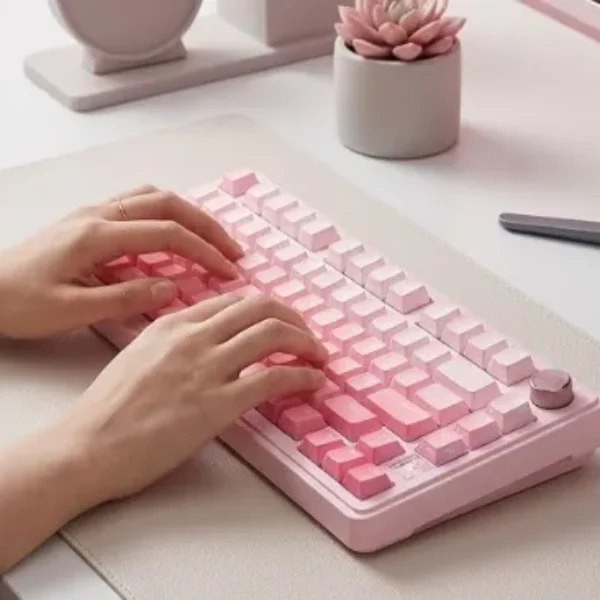 Teclado mecánico inalámbrico Bluetooth Meow Meow Squad 40*13*4CM