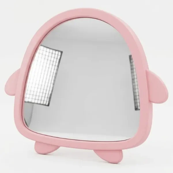 espejo de tocador portátil de pingüino 13*16.5CM