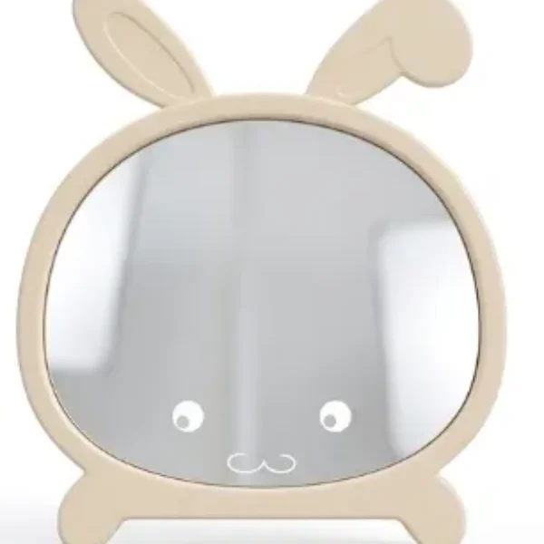 espejo de tocador portátil de conejo 14*16.5CM